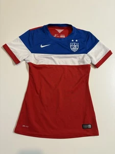NIKE USA SOCCER JERSEY - Player Issue USWNT USMNT US Bomb Pop FIFA World Cup XS - Picture 1 of 5