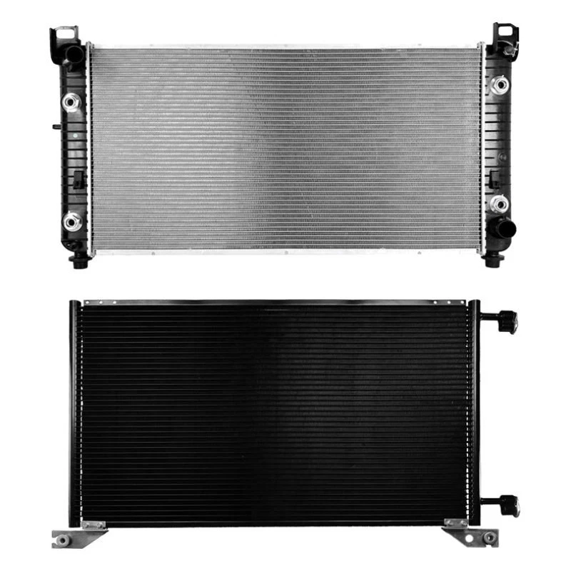 For Chevy Silverado 3500 04-06 Radiator & Condenser Kit Foto 1 de 1