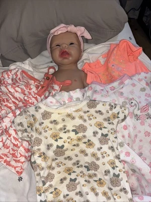 Muñeca bebé niña IVITA 20"" hecha a mano realista cuerpo completo renacida Foto 1 de 4