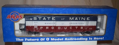 Atlas 7575-2 50' PS-1 Box Car Bangor & Aroostook #6015 O Gauge 2-Rail in Box NEW - Image 1 of 4