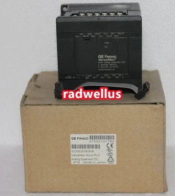 New Factory Sealed GE IC200UEX626 Fanuc Analog Expansion Unit Module IC200UEX626 - Image 1 of 2