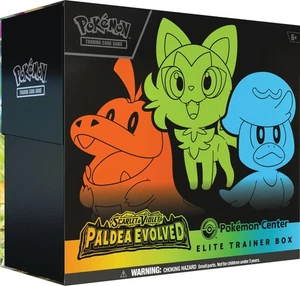Paldea Evolved Pokemon Center Elite Trainer Box (Exclusive) SEALED 2023 - Picture 1 of 3