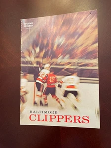 8.11.68 Providence Reds @ Baltimore Clippers AHL Hockey Program - MT - Bild 1 von 4