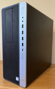 HP EliteDesk 800 G4 Tower Desktop, Intel Core i5-8500 3.0 GHz, 8GB RAM, 256GB HD - Afbeelding 1 van 11