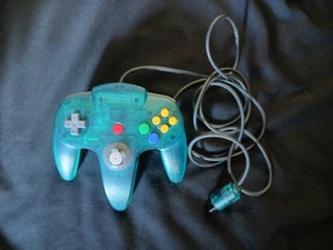 Nintendo 64 Funtastic Teal/aqua Blue Controller For N64 Aqua Very Good 6E - Picture 1 of 2