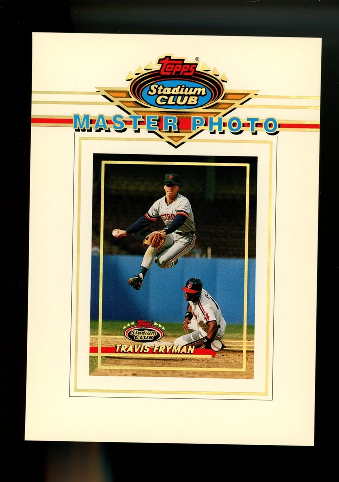 1993 Topps Stadium Club foto mestre oversized #16 Travis Fryman  - Imagem 1 de 1