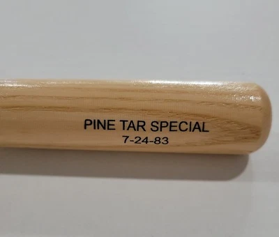 Louisville Slugger Pine Tar Special Mini Bat 18" George Brett Kansas City Royals - Image 1 of 3