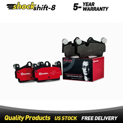 Pastilha de freio traseira Brembo 1 compatível com 2013-2017 Lexus GS350 2014-2015 Lexus IS250 - Imagem 1 de 2