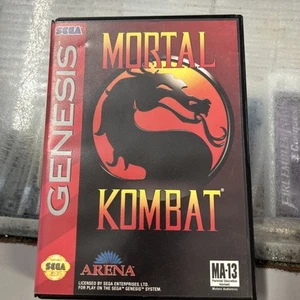 Mortal Kombat (Sega Genesis, 1993) Complete - Picture 1 of 6