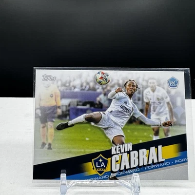 2023 Topps MLS Soccer  Kevin Cabral Rookie Card 180 - Image 1 of 2