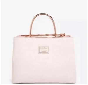 Bolso de Mano Loungefly Harry Potter Deathly Hollows Varita de Saúco Rosa Oro Nuevo con Etiquetas - Imagen 1 de 5