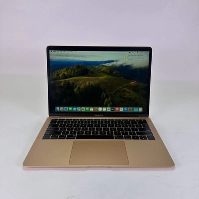 2018 Apple MacBook Air 13,3 дюйма i5 1,6 ГГц 8 ГБ RAM 256 ГБ SSD розовое золото A1932 - Изображение 1 из 4