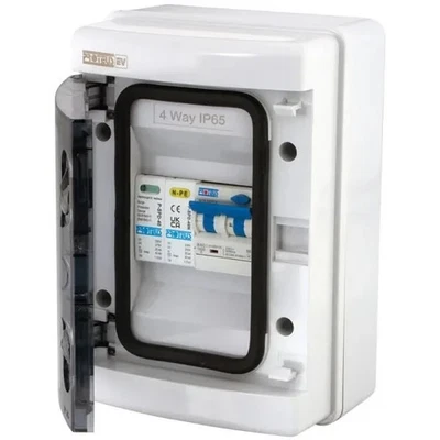 Proteus EV 40A EV Distribution Board with Type 2 SPD and C Curve Type A RCBO IP6 - Image 1 of 2