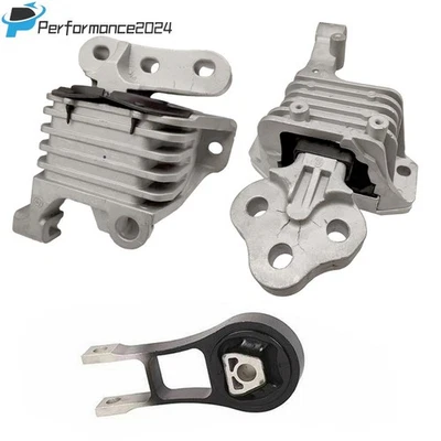 For 2014-2019 Jeep Cherokee 2.4L Complete Engine Motor & Transmission Mounts Set - Image 1 of 4
