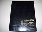 1985 Olds Chassis Service Manual Vol II 1998 Cutlass Ciera Calais Firenza O276