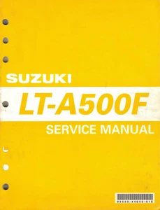 OEM Genuine Suzuki Dealer/Owners Service/Repair Manuals (2) 2002-2003 LT-A500F - Picture 1 of 4