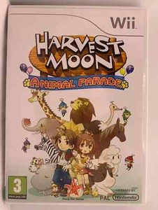 Nintendo Wii Harvest Moon Animal Parade Parata Animale PAL UK Testato Completo - Foto 1 di 3