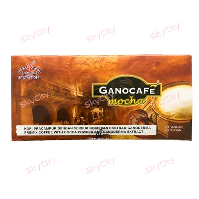 Gano Cafe Mocha Coffee with Ganoderma Lucidum Extract (28g x 15 sachet) - 1 Box - Image 1 of 4