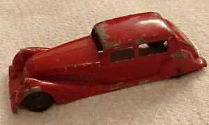 Louis Marx/Toby Toys # 860 Berlina Jaguar pressofusa vintage. - Foto 1 di 5