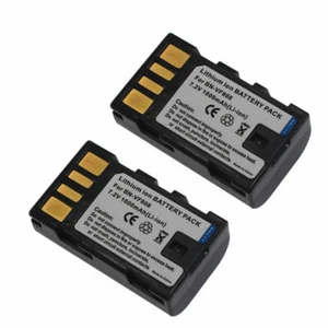 Batteria 2Xnuova per videocamera BN-VF808U JVC Everio GZ-MG230 GZ-MG230U/Mini DV DATA - Foto 1 di 6