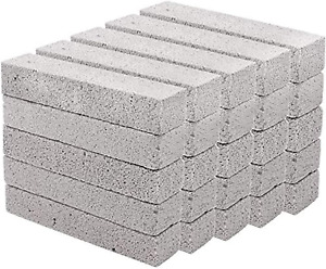 25 Pieces Pumice Stones for Cleaning Grey Pumice (5.9 X 1.4 X 0.9 Inches)