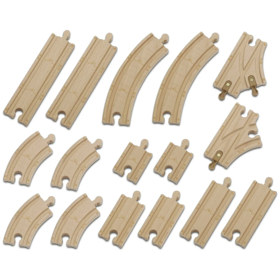 Chuggington Wooden Railway Track Pack Learning Curve 56902 Retired - Image 1 of 1