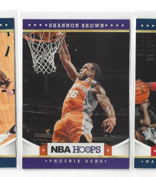 2012-13 NBA Hoops Basketball Glossy Parallel #204 Shannon Brown - Phoenix Suns - Image 1 of 1
