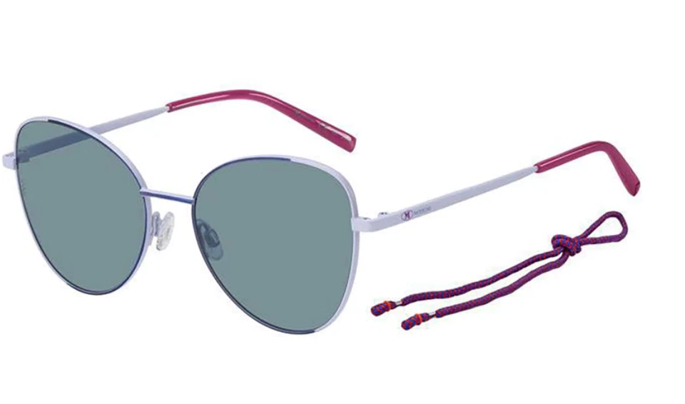 Nuevas gafas de sol M Missoni MMI 0038/S 0JQ4 KU ojo de gato azul lila Foto 1 de 1
