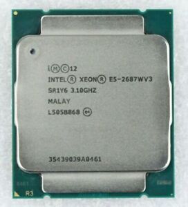 Intel Xeon E5-2687W v3 CPU Processor 10 Core 20 Threads 3.1 GHz E5-2687WV3 SR1Y6