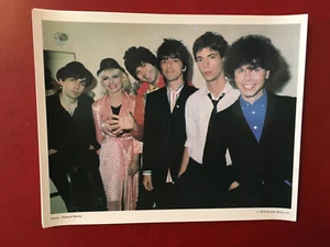 Blondie 1979 foto promozionale a colori Roberta Bayley - Foto 1 di 1