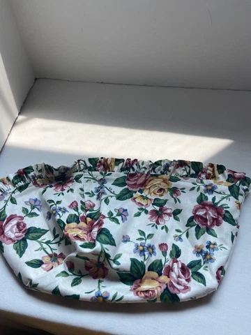 Longaberger Garden Splendor Fabric Liner for Basket Measures 5.5” X 7.5”x 5” Cover