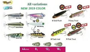 Señuelo duro de pesca FIIISH Power Tail 44 mm, cebo duro de pesca, trucha, lucio, perca, chub - Imagen 1 de 33