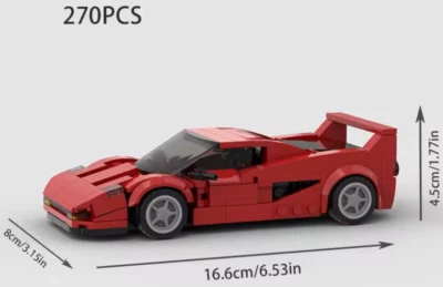 MOC #M10383 - Coche deportivo - Juego de bloques de construcción Foto 1 de 4