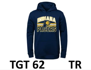 NBA Indiana Pacers Youth Poly Hooded Sweatshirt, X-Small (4/5) - Picture 1 of 2