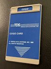 TDS Surveying COGO Card for HP 48GX & 48SX Hewlett-Packard Calculators - Tested