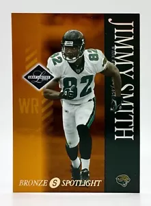 2003 Faretto Bronzo Limitato Foglia #45 Jimmy Smith 145/150 Jacksonville Jaguars - Foto 1 di 2