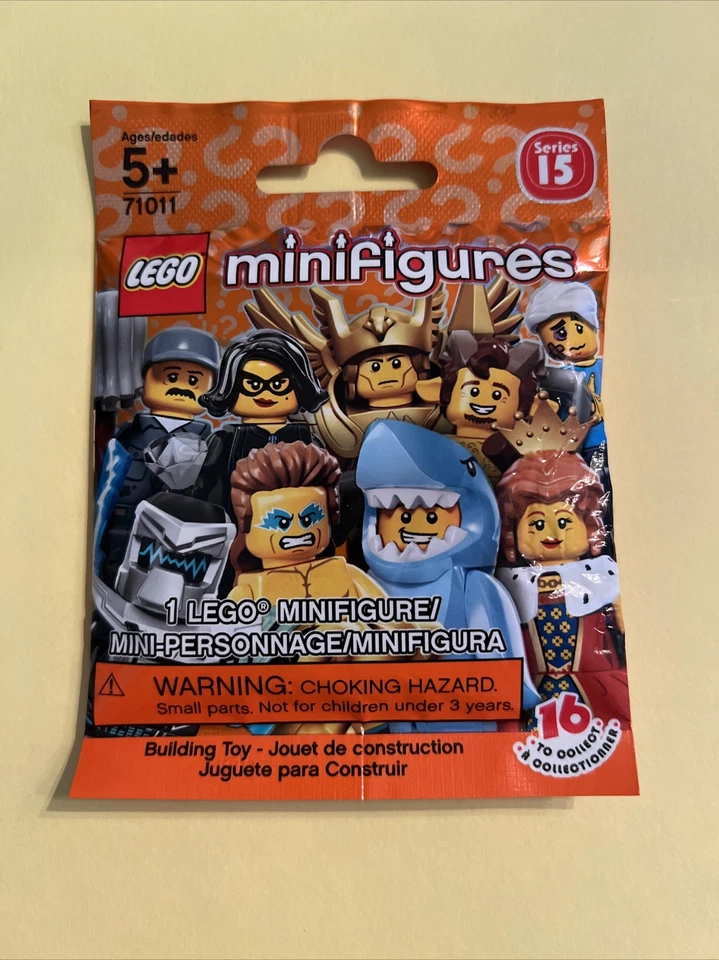 LEGO Minifigura Serie 15-1 PACK ALEATORIO Nuevo Sellado de Fábrica Foto 1 de 1