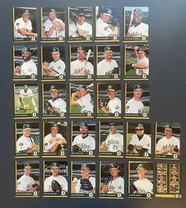1997 A's Mother's Cookies (partial) Set - 27 of 28 - McGwire, Giambi, Canseco - Picture 1 of 4