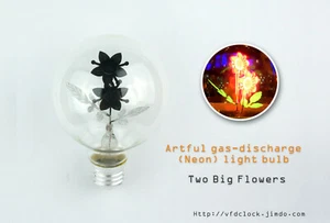 220V-Artful gasDischarge(Neon)light bulb(Neon Filament Glow Lamp)NIXIE BULB TUBE - Picture 1 of 3