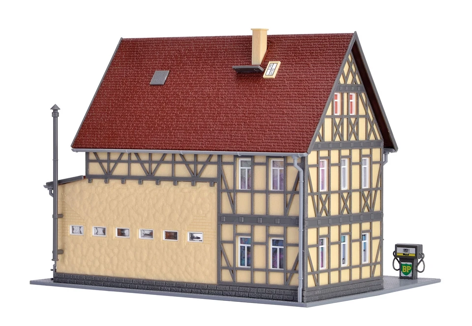 Vollmer 43682 - H0 Landmaschinen-Reparaturwerkstatt mit LED-Beleuchtung, Funktio - Bild 1 von 1