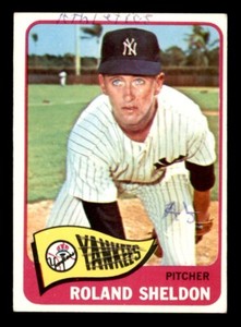 1965 Topps Baseball #254 Roland Sheldon VG *e3