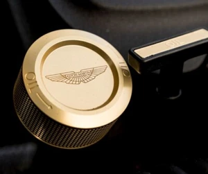 Aston Martin Gold Oil Filler Cap for V12 Engine Models - Picture 1 of 12