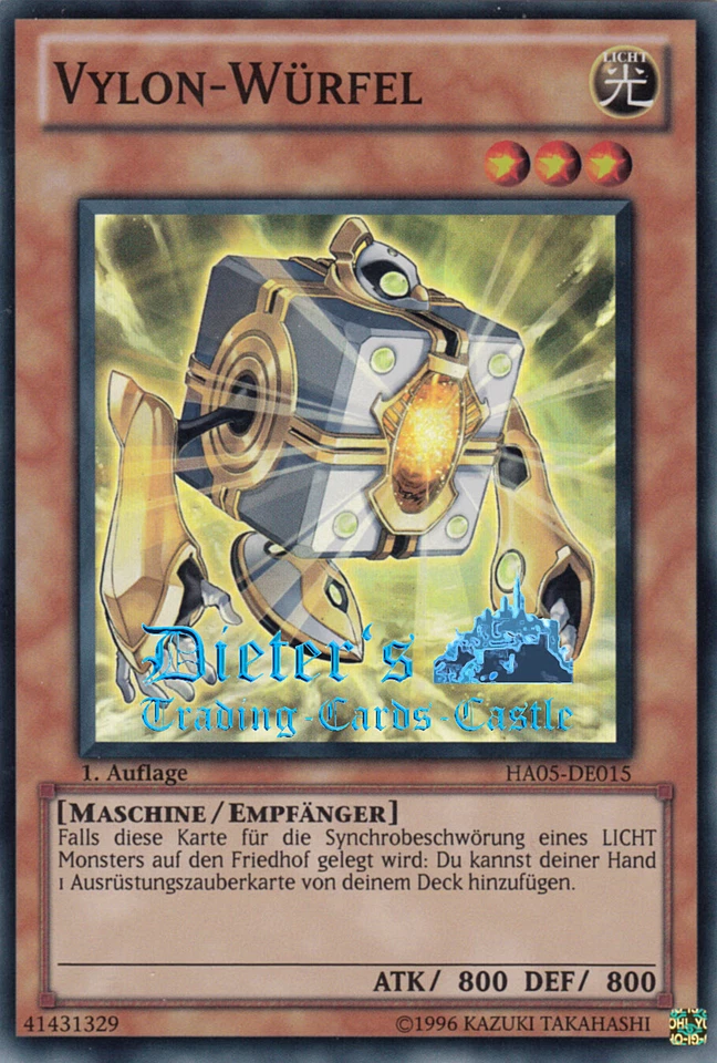 YU-GI-OH, VYLON-WÜRFEL, SR, HA05-DE015, 1. Auflage, TOP - Bild 1 von 1