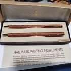 Hallmark Vintage Pen and Pencil Rosewood Set * Mint in Box Never used
