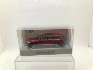 MINICHAMPS 1:87 Audi A6 Avant 2018 Rosso Metallizzato - Foto 1 di 4