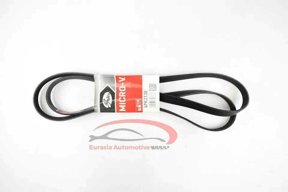 Correa de ventilador de transmisión Gates Micro-V Serpentine para Mercedes Benz E350 2012-2015 Foto 1 de 1