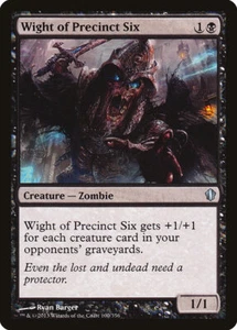MTG Magic the Gathering Wight of Precinct Six (100/357) Commander 2013 LP - Picture 1 of 1