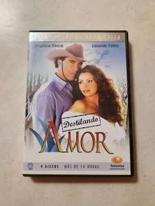Destilando de Amor DVD 4 Disc Set (Angelica Rivera) Telenovela Oop 2008 - Foto 1 di 6