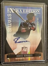 2011 Donruss Elite Extra Edition Prospects Signature Status 36/50 Eddie Rosario