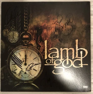 Lamb of God SIGNED Vinyl Brand New OFFICIAL Autographed Randy Blythe - Picture 1 of 2